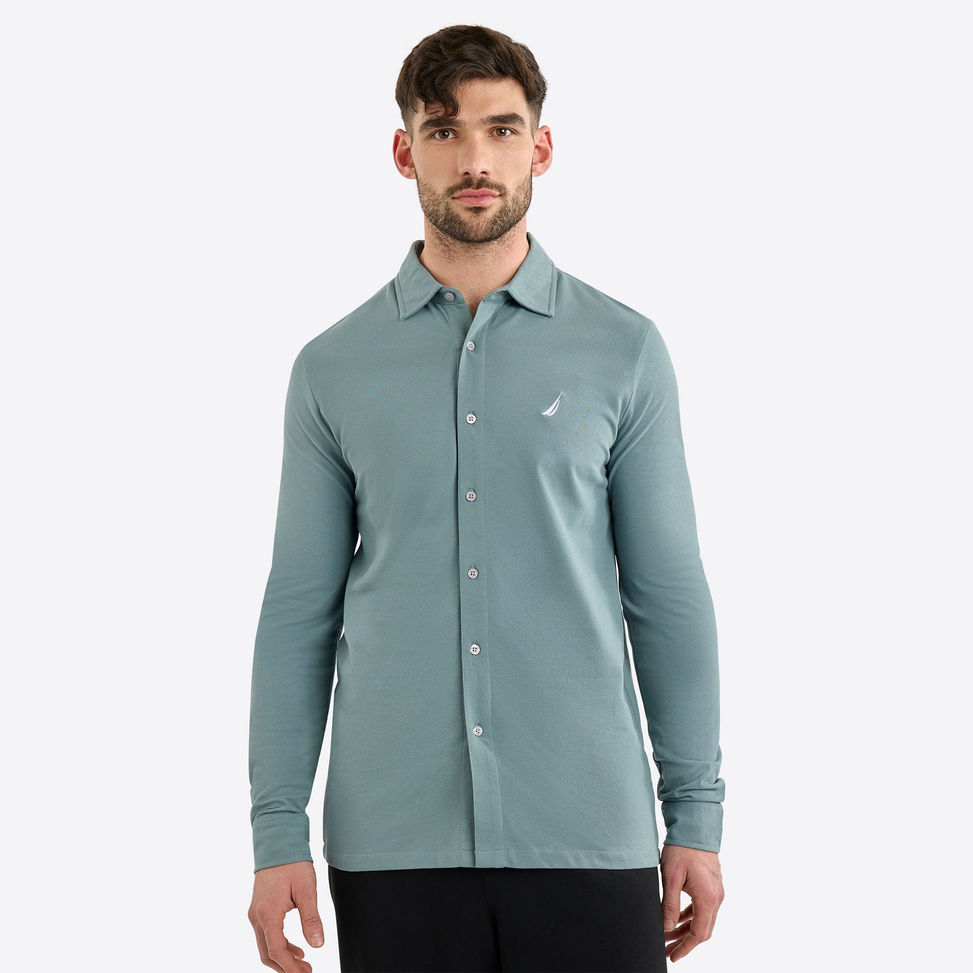 CAMISA M/L DE HOMBRE