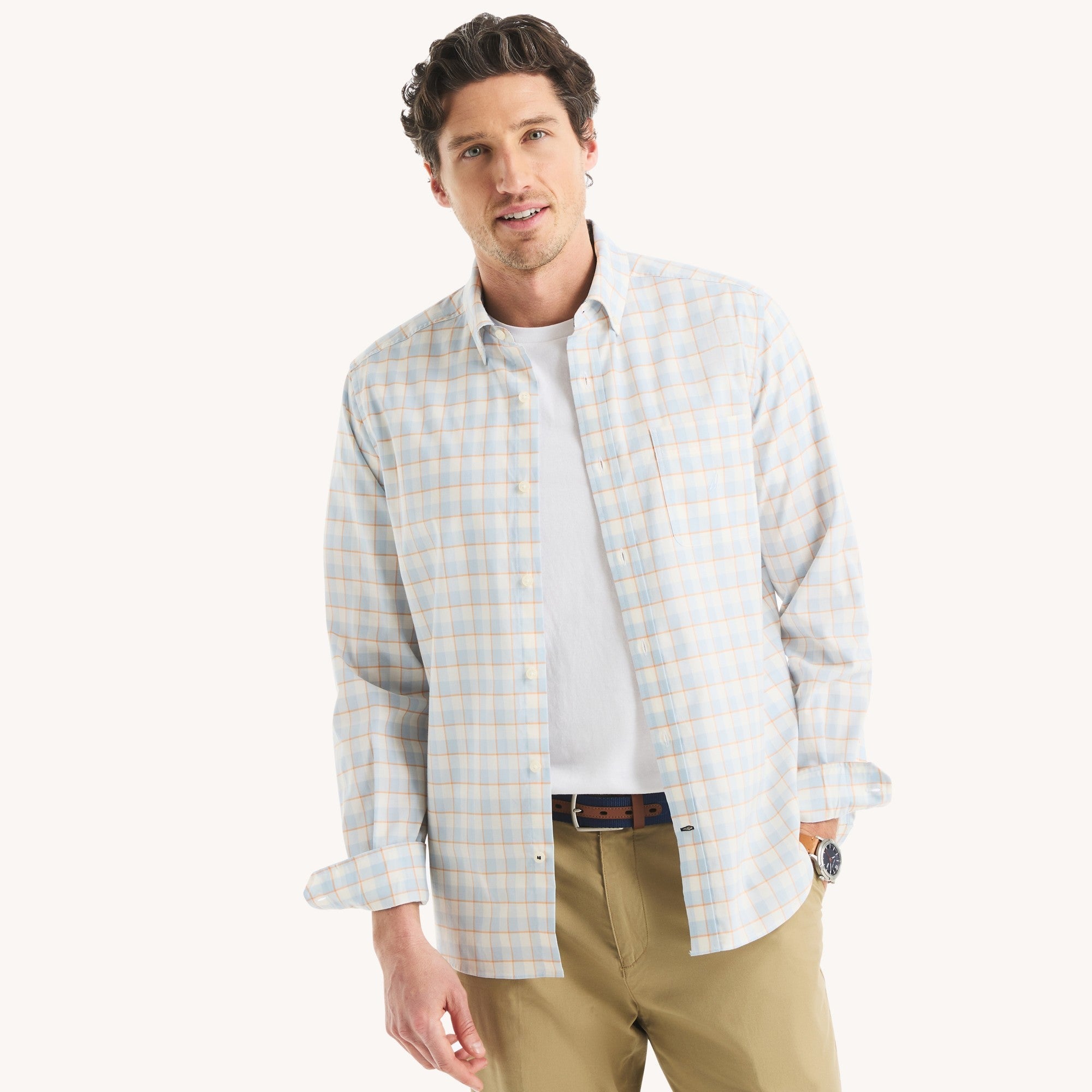 CAMISA M/L DE HOMBRE