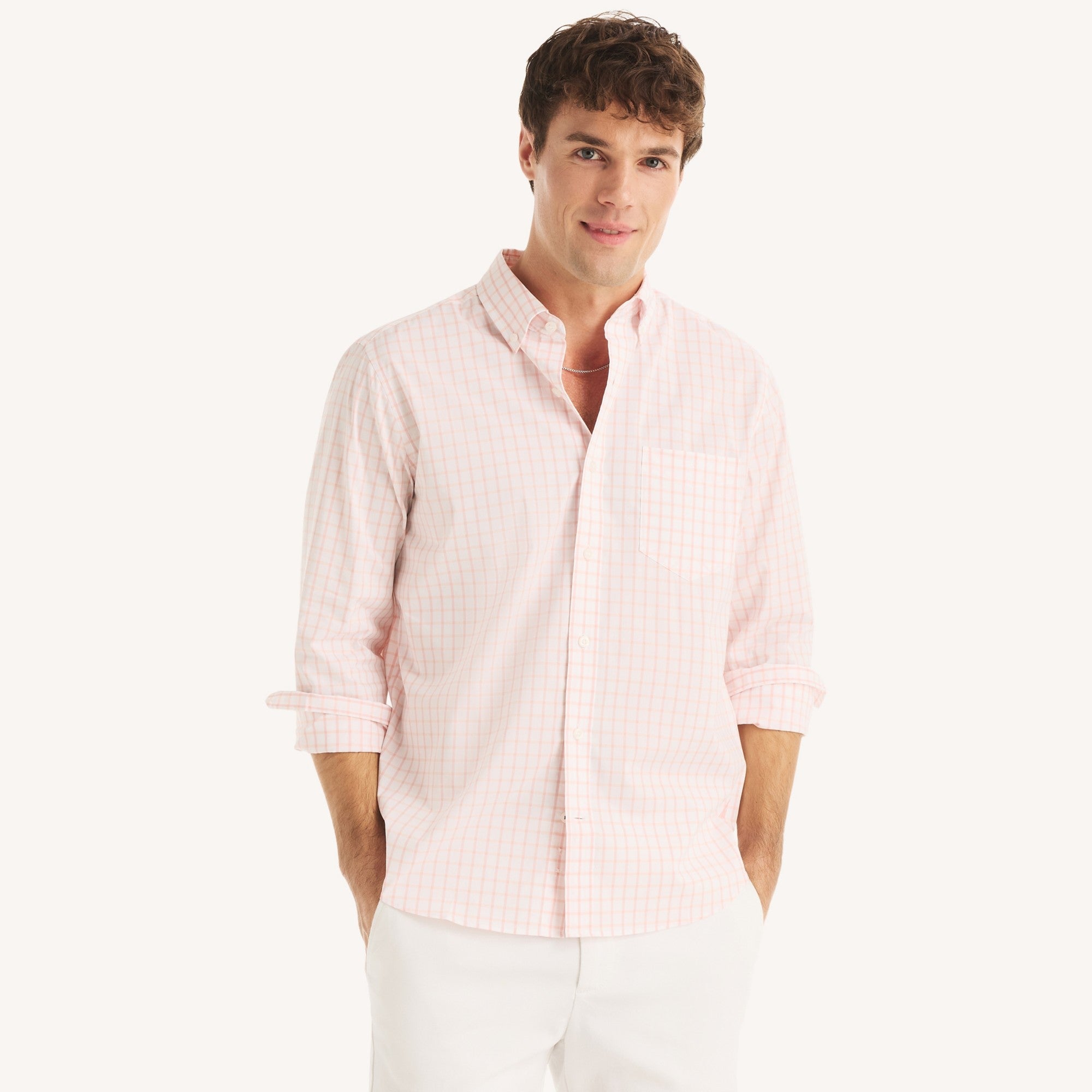 CAMISA M/L DE HOMBRE