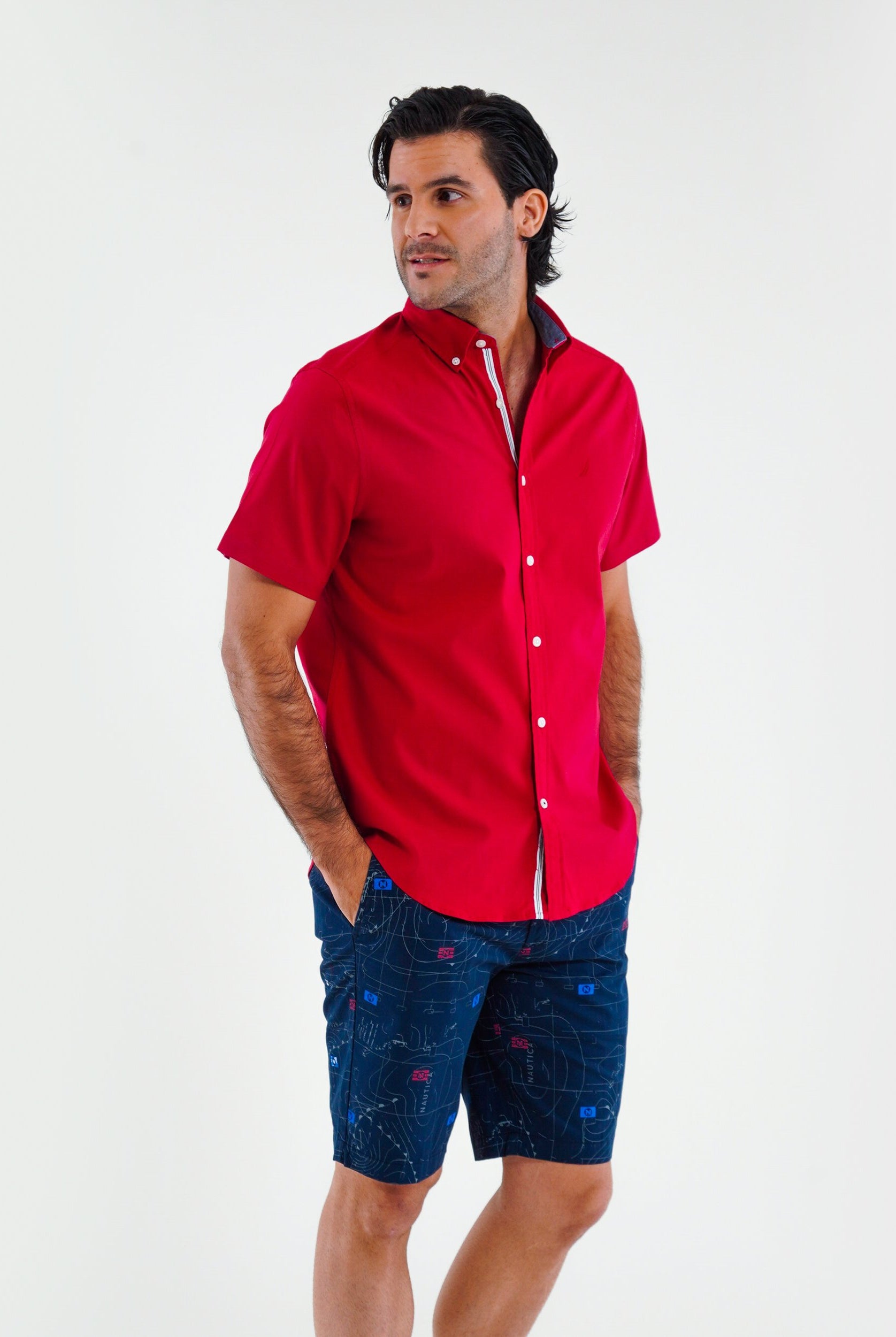 CAMISA MANGA CORTA DE HOMBRE 01100W0TBSML