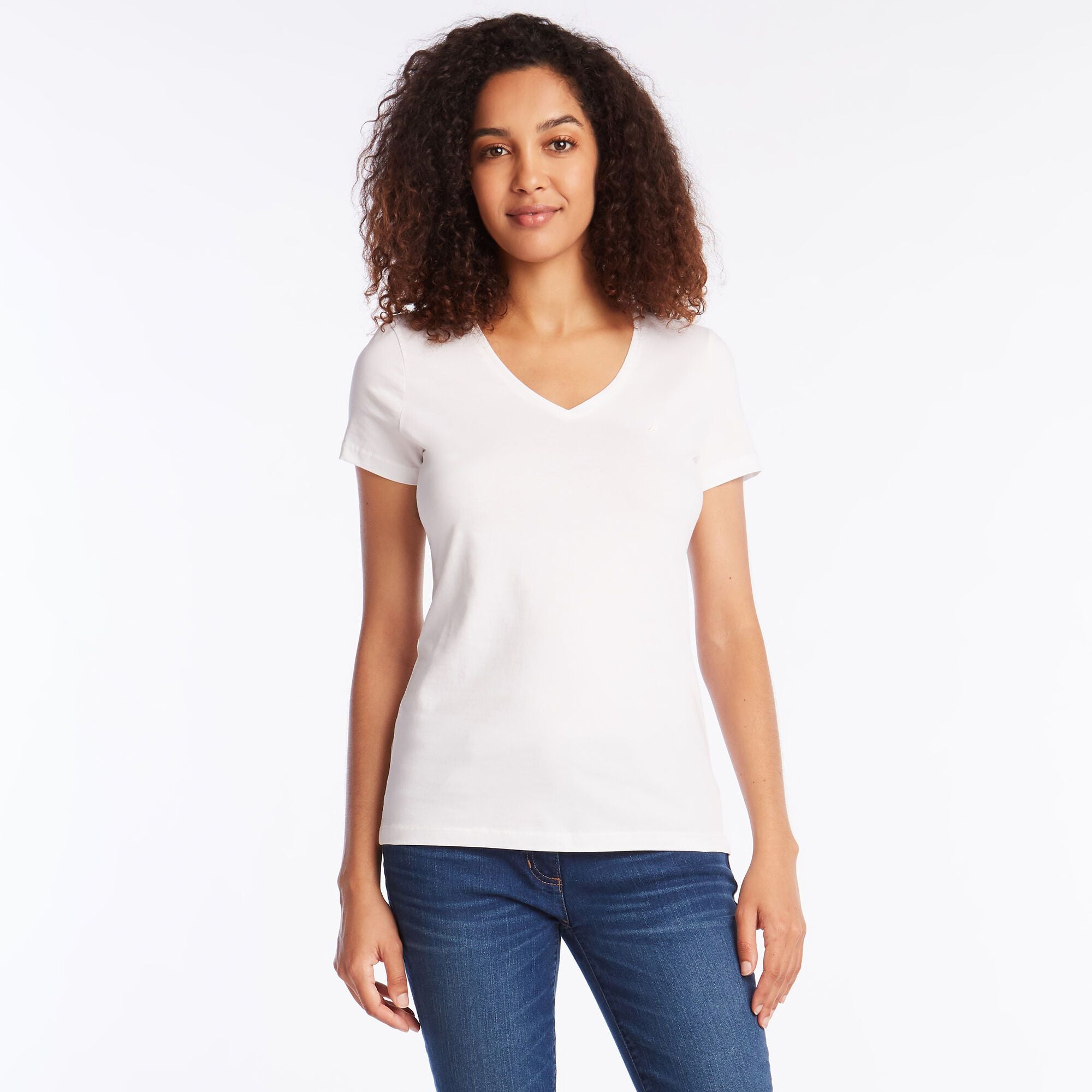 T-SHIRT DE DAMA 93V0051BWSML S / BLANCO