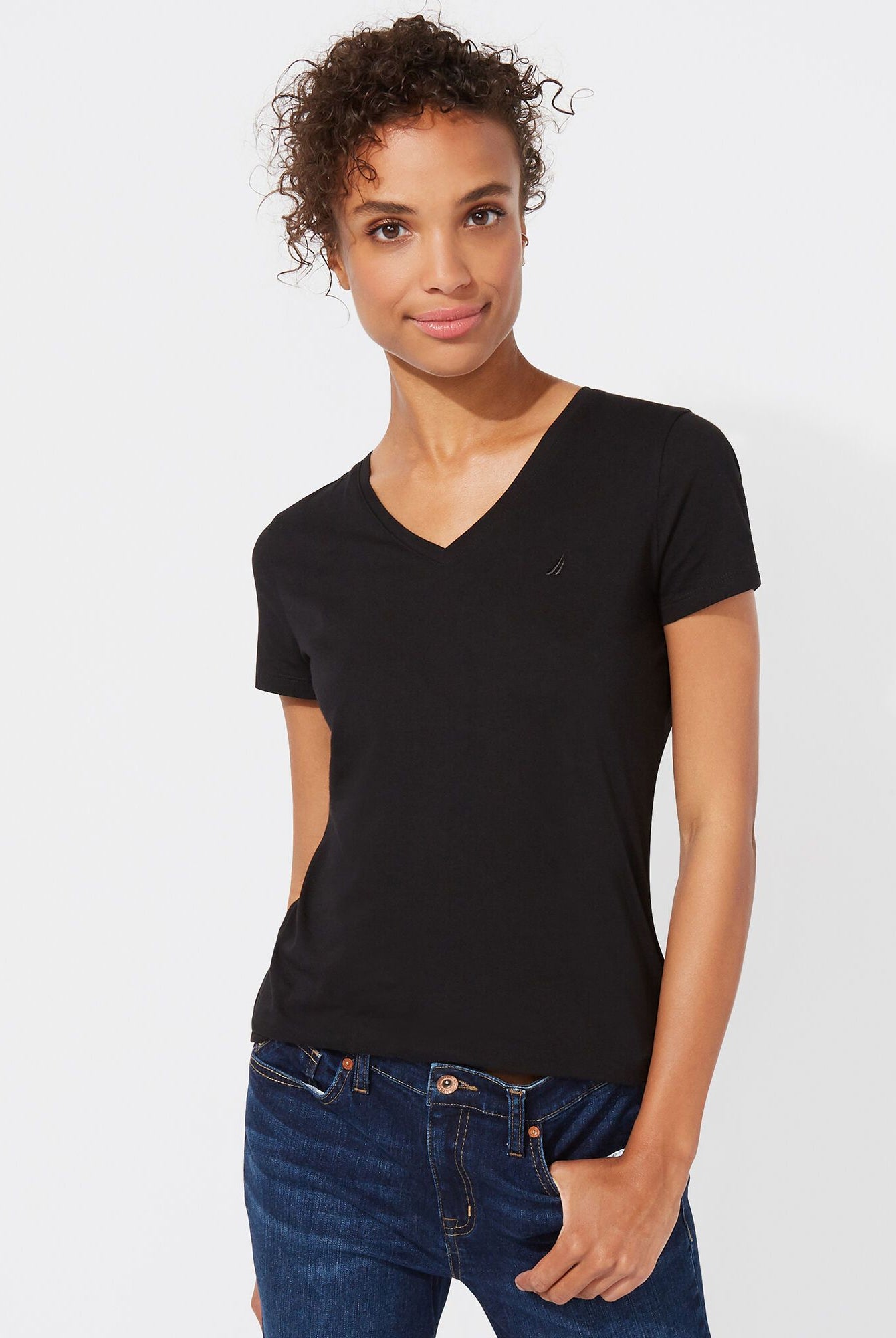 T-SHIRT DE DAMA 993V0050TBSML S / NEGRO