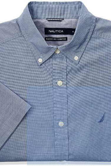 CAMISA MANGA CORTA DE HOMBRE W0114241CM M / AZUL