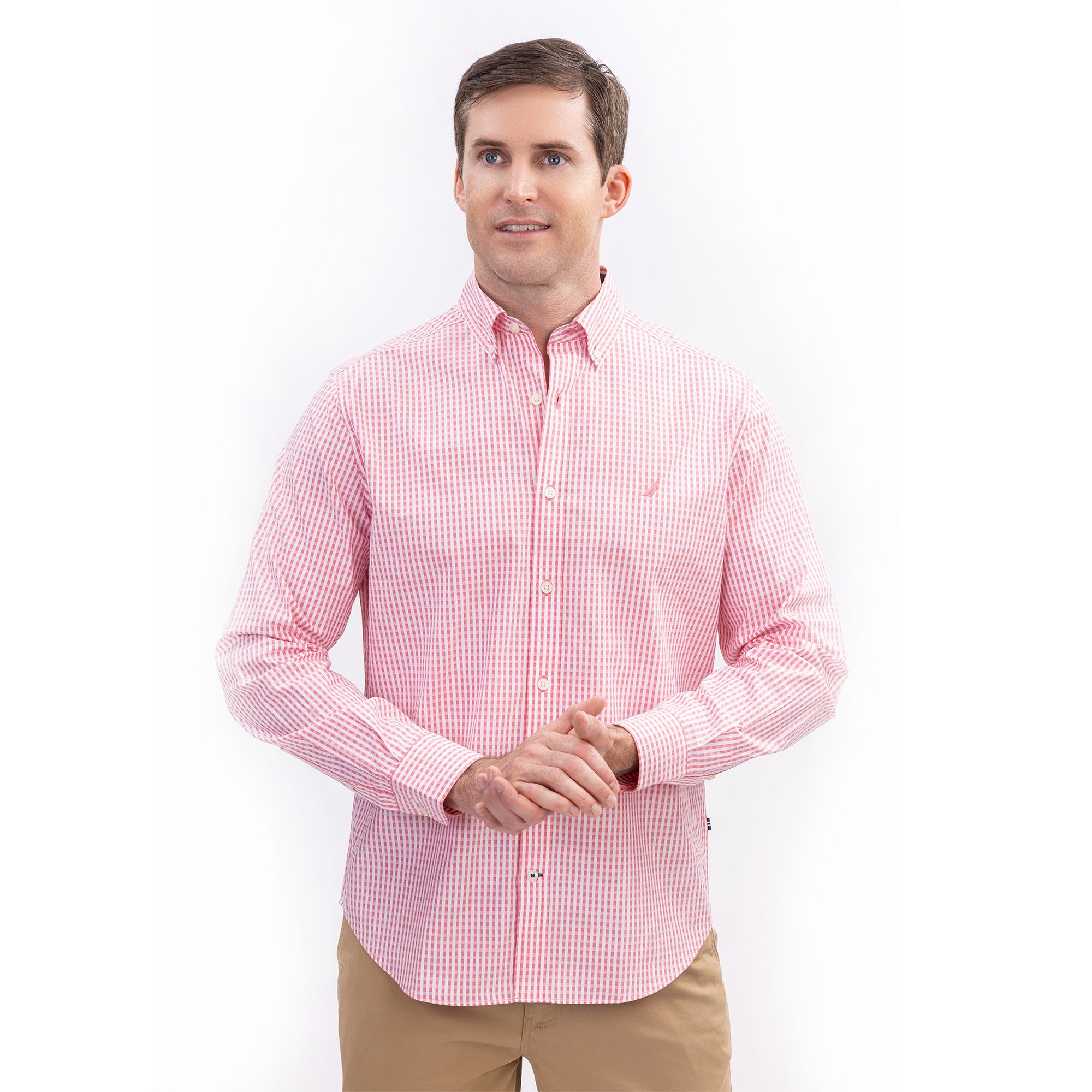 CAMISA M/L DE HOMBRE