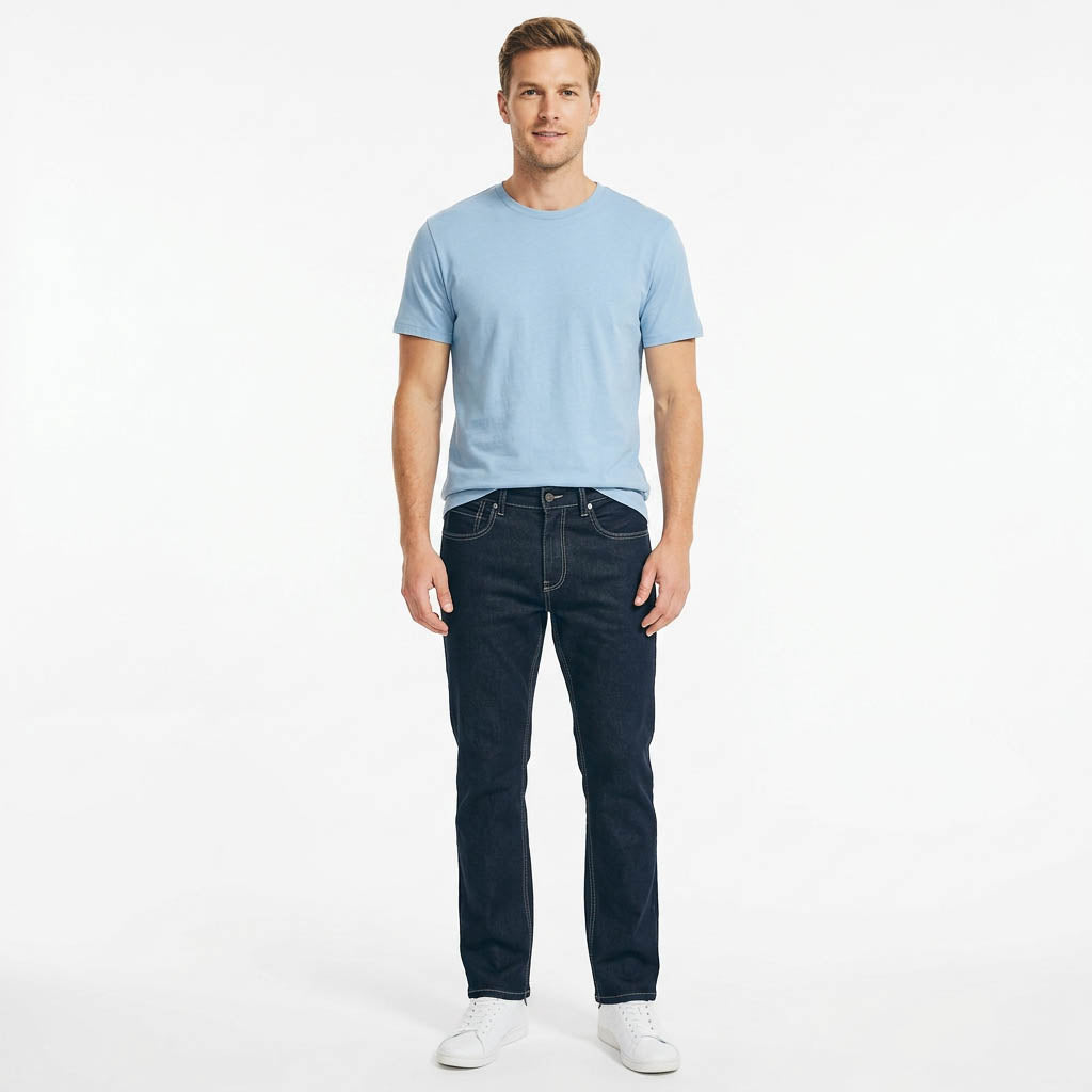 PANTALON DE MEZCLILLA DE HOMBRE-STRAIGHT