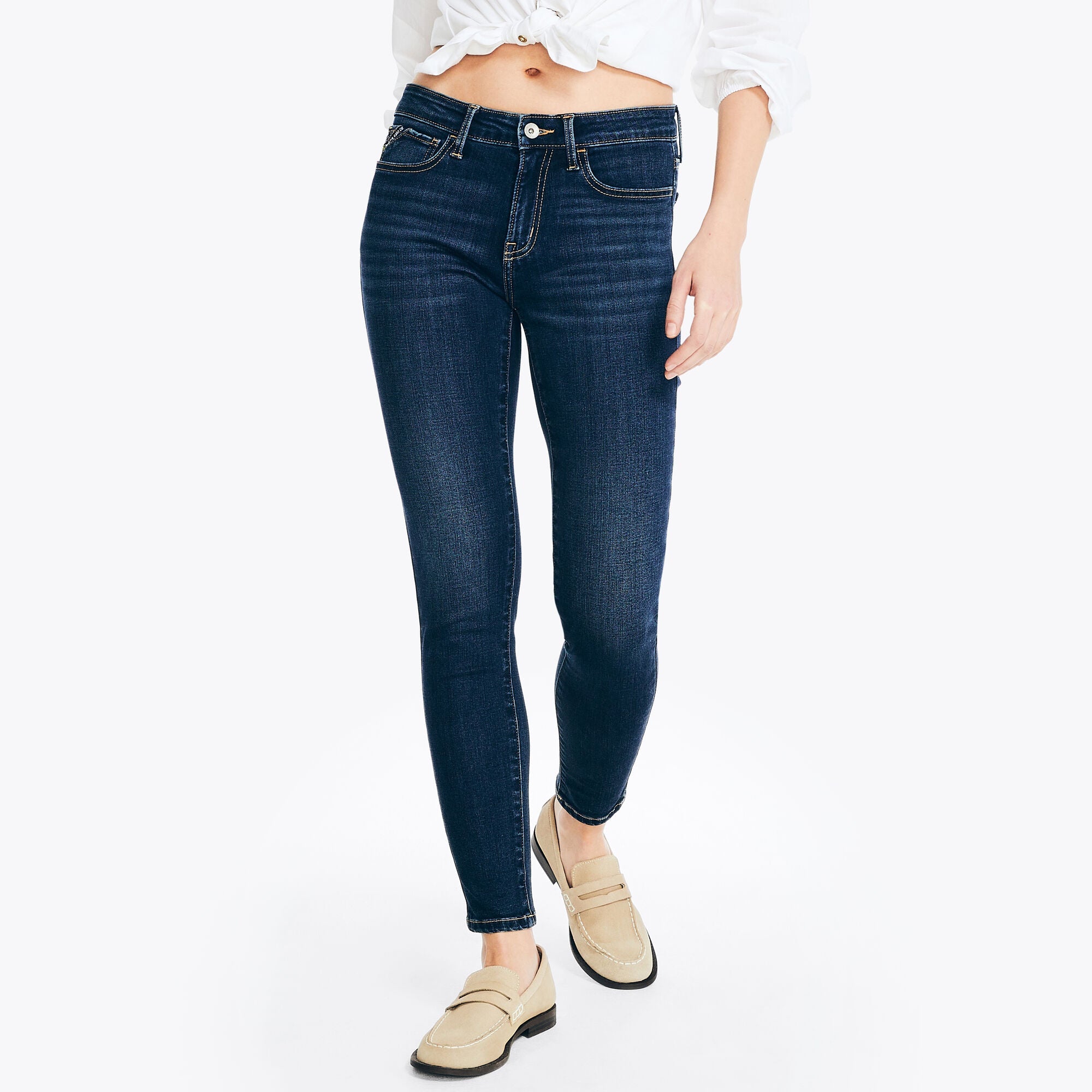PANTALON DE MEZCLILLA T/PLANO DE DAMA