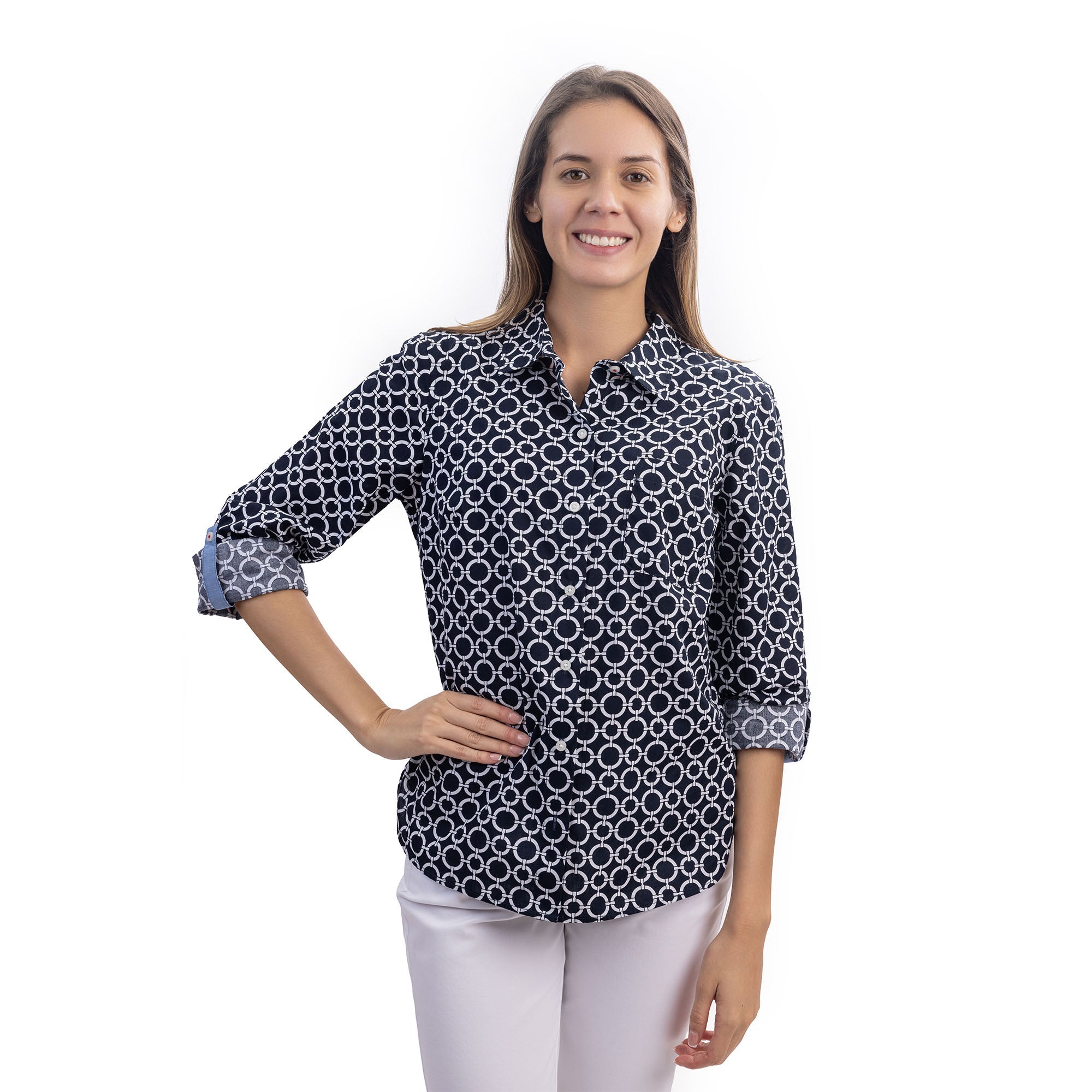 CAMISA M/L DE DAMA