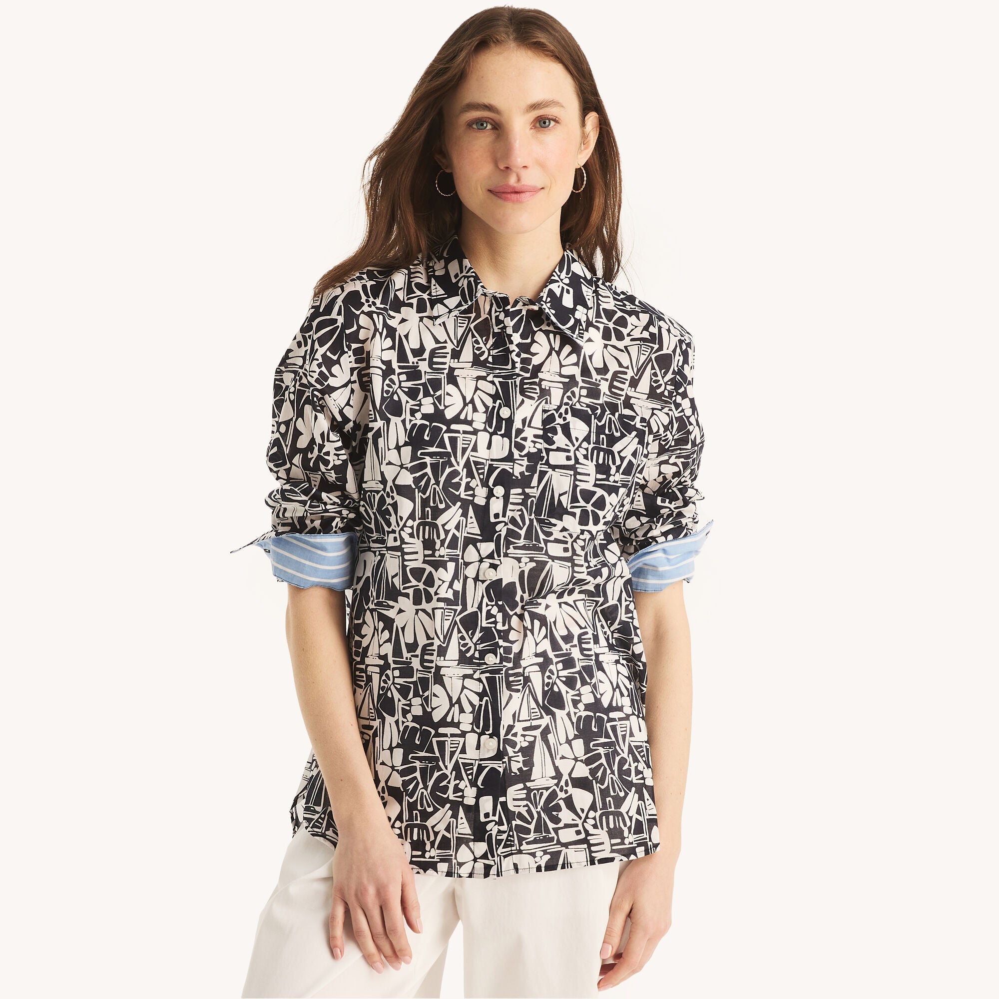 CAMISA M/L DE DAMA