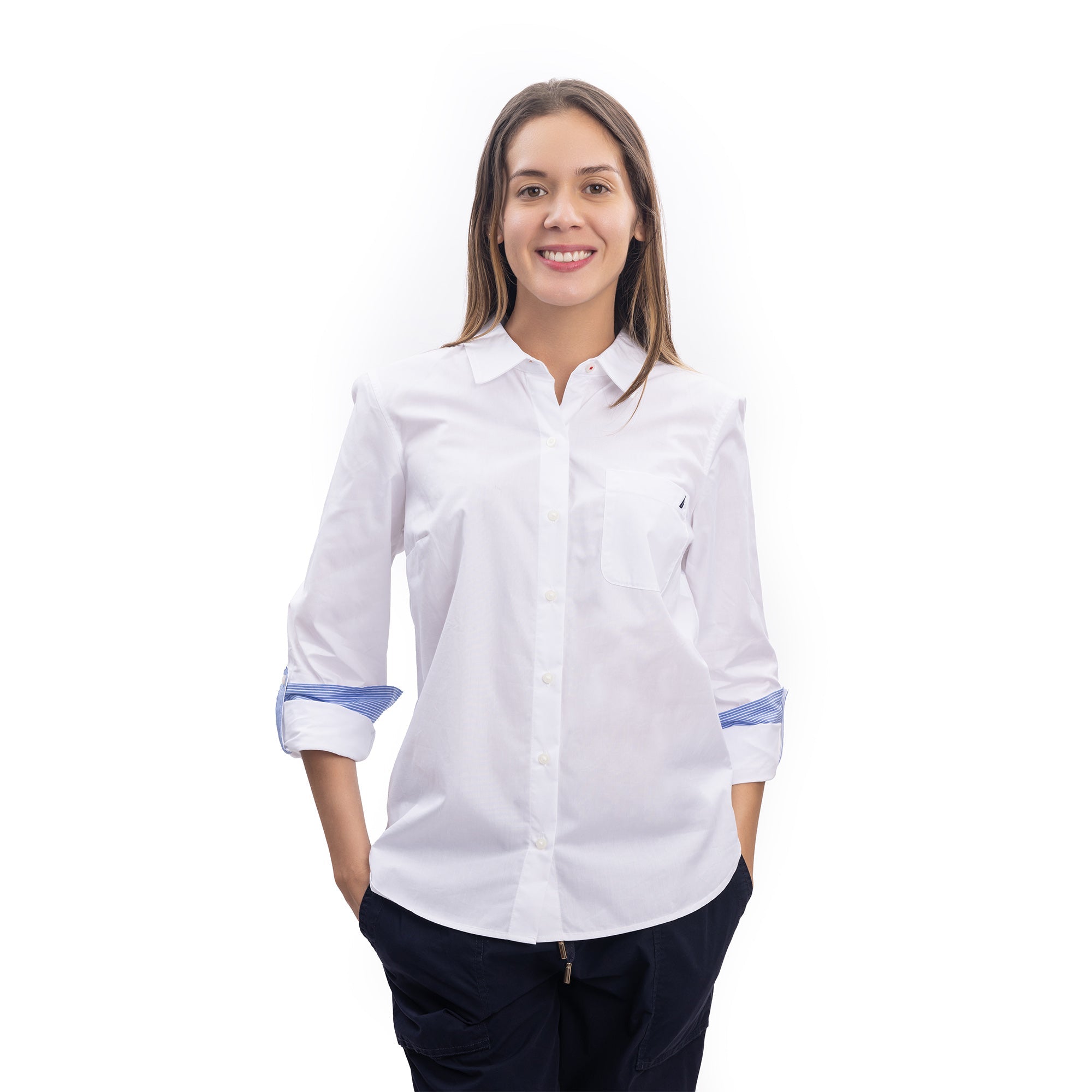 CAMISA M/L DE DAMA