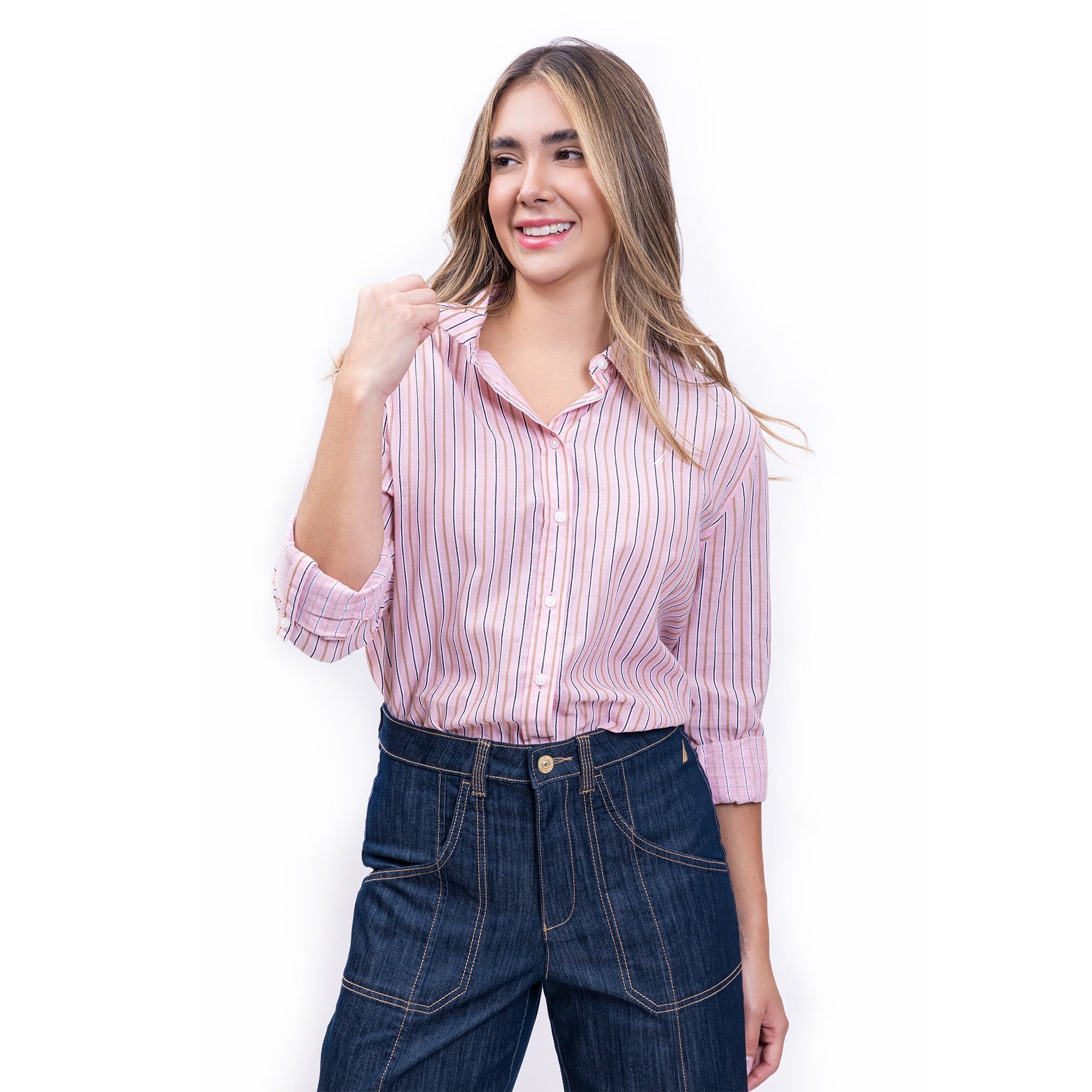 CAMISA M/L DE DAMA