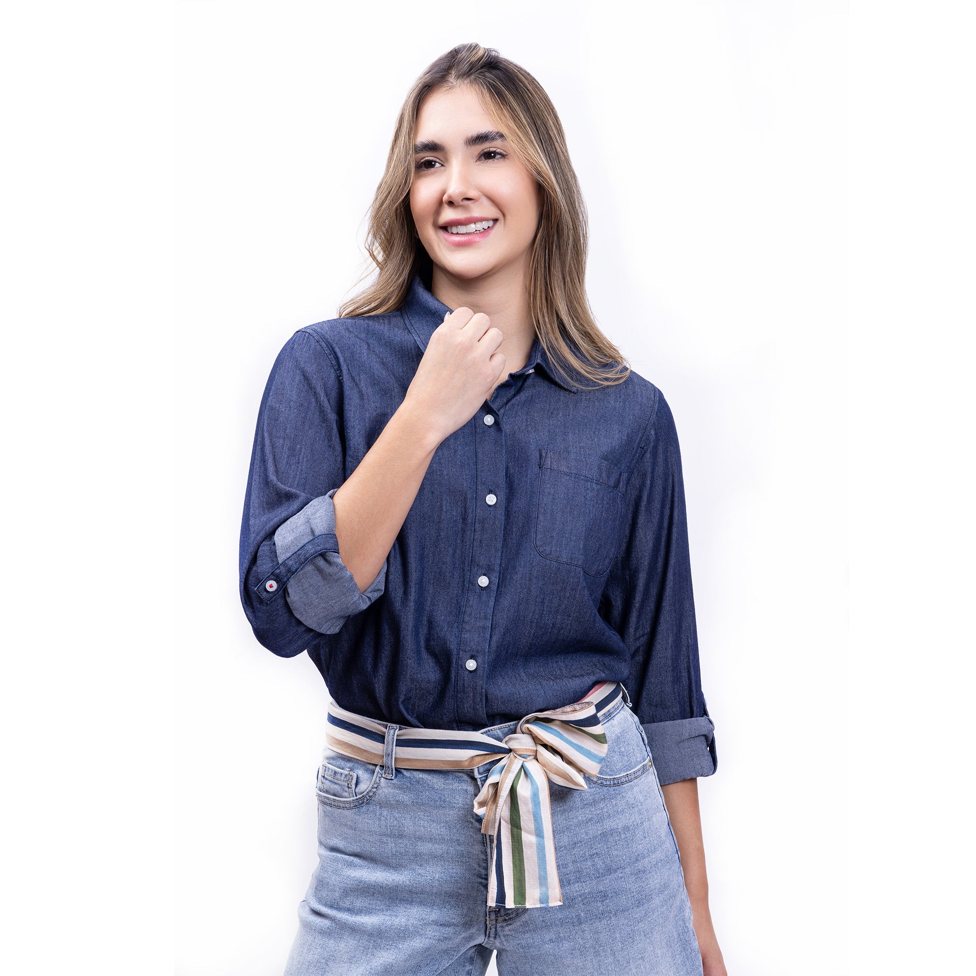 CAMISA M/L DE DAMA