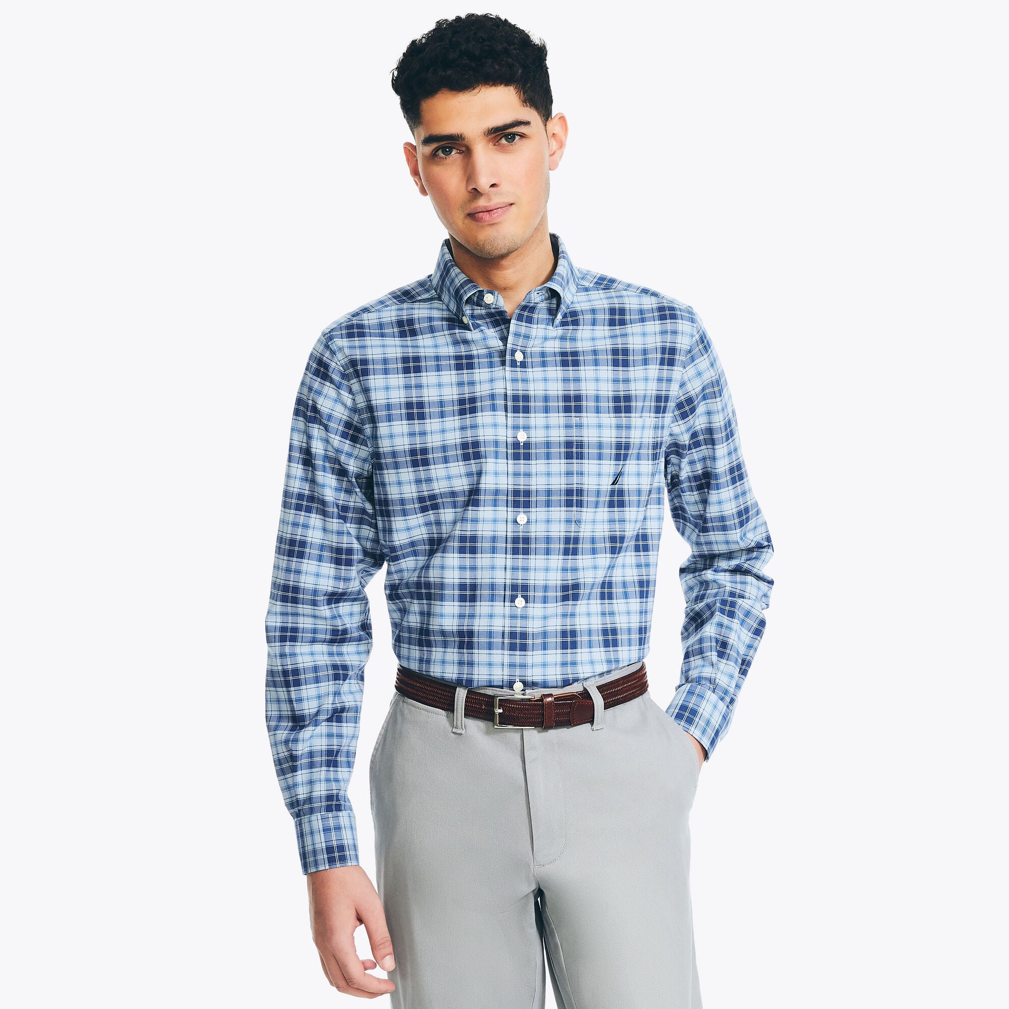 CAMISA M/L DE HOMBRE