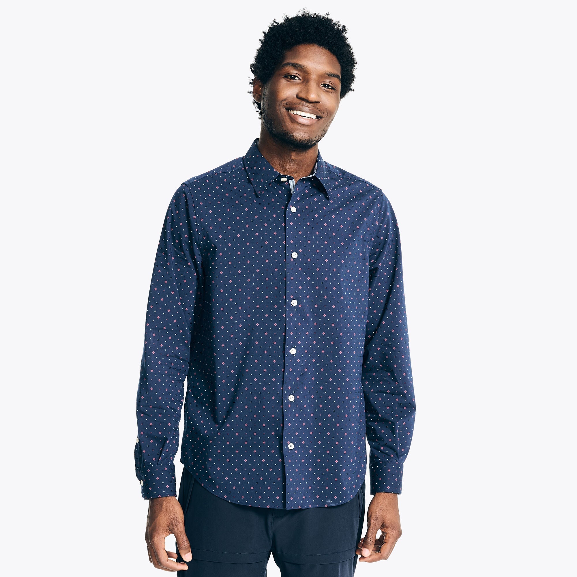 CAMISA M/L DE HOMBRE