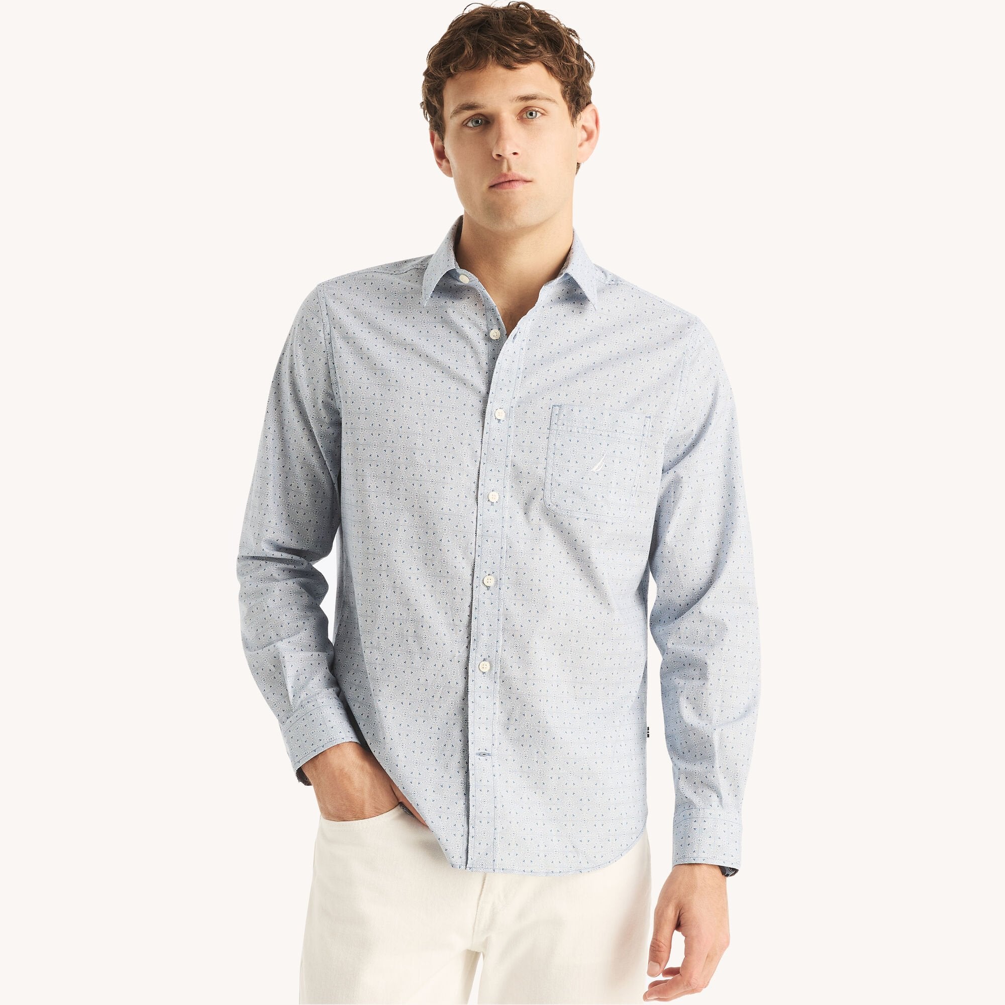 CAMISA M/L DE HOMBRE