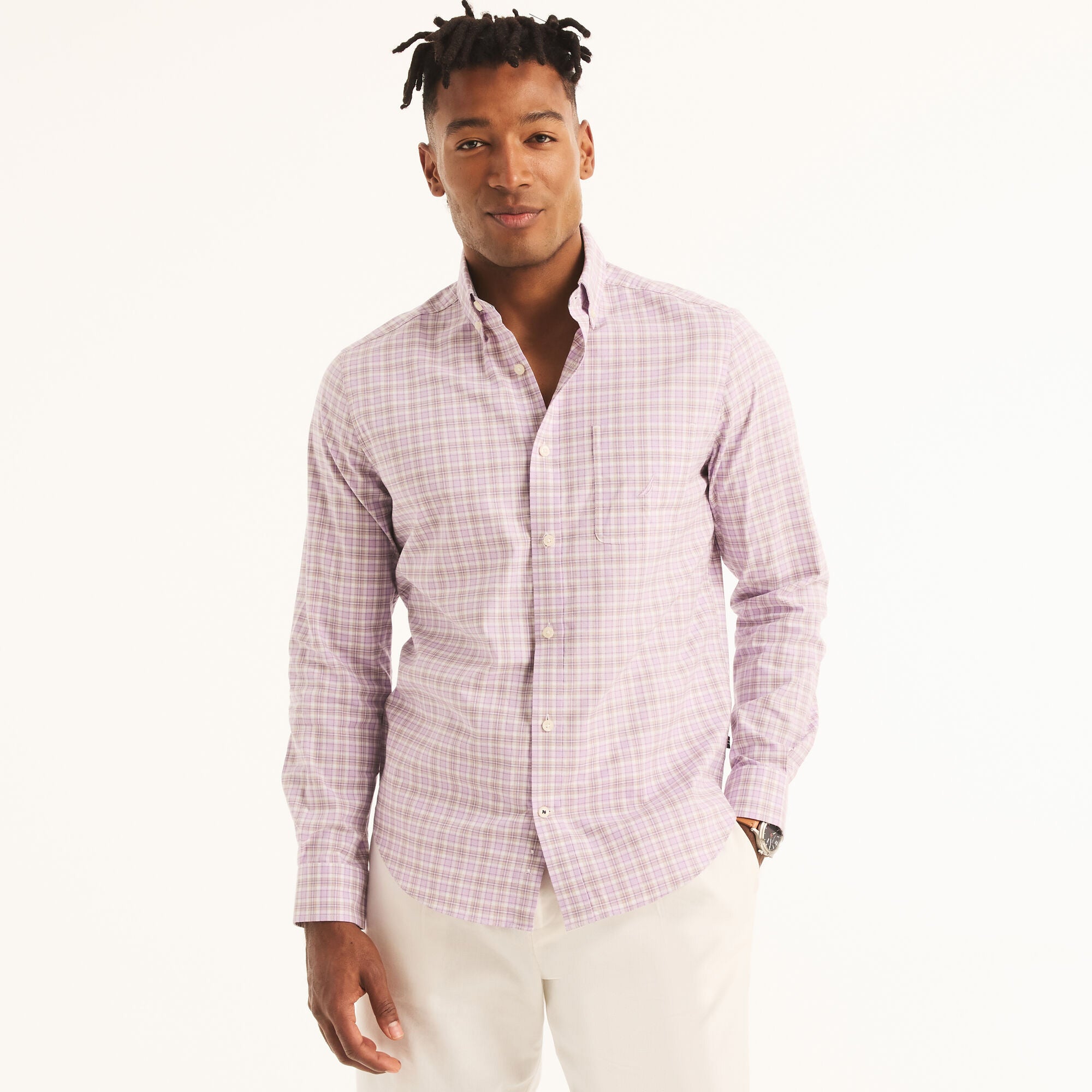 CAMISA M/L DE HOMBRE