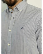 CAMISA MANGA LARGA DE HOMBRE 01990W41CSML S / AZUL