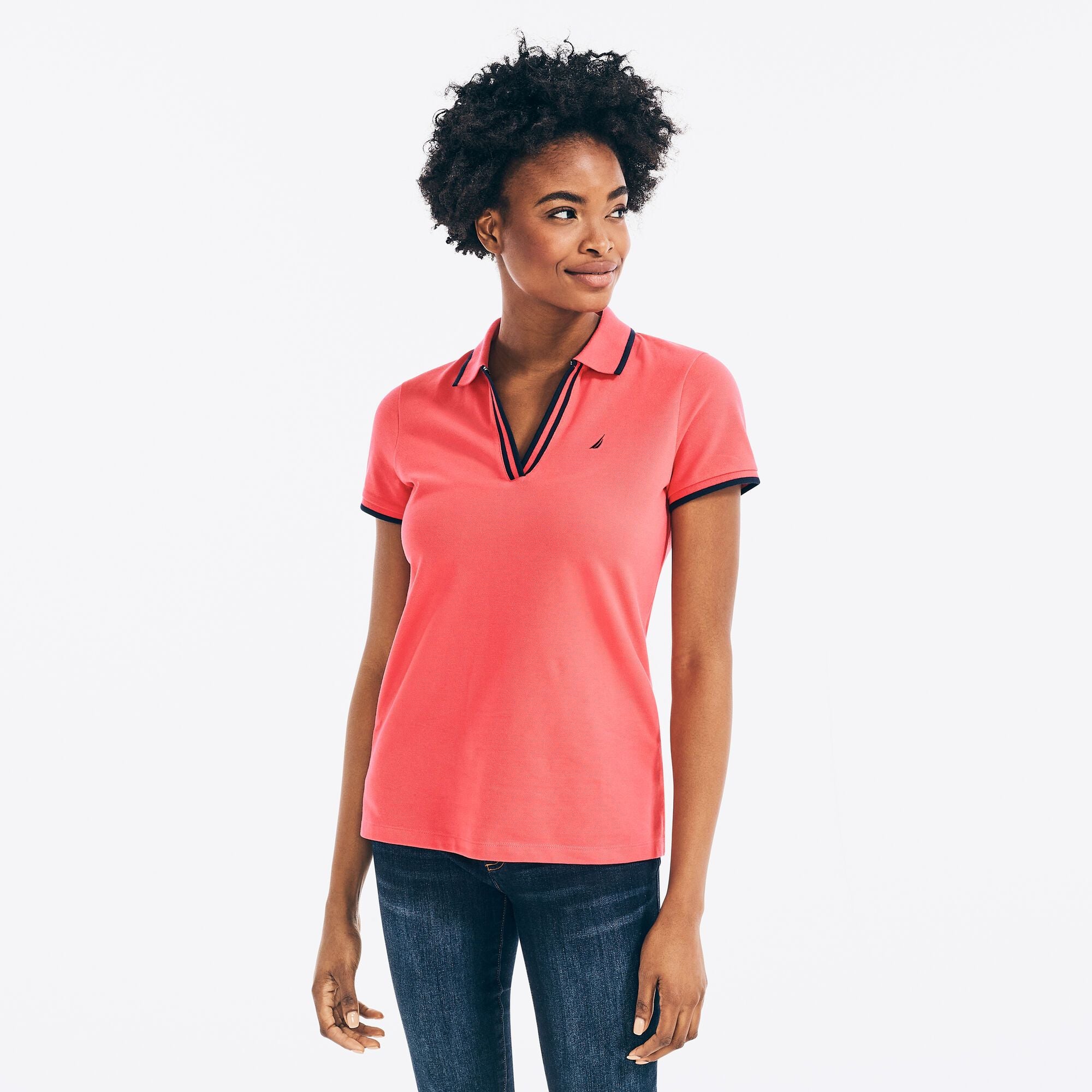POLO DE DAMA 15K1336N1XS XS / CORAL