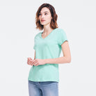 T-SHIRT DE DAMA 15V01530AXS XS / AQUA