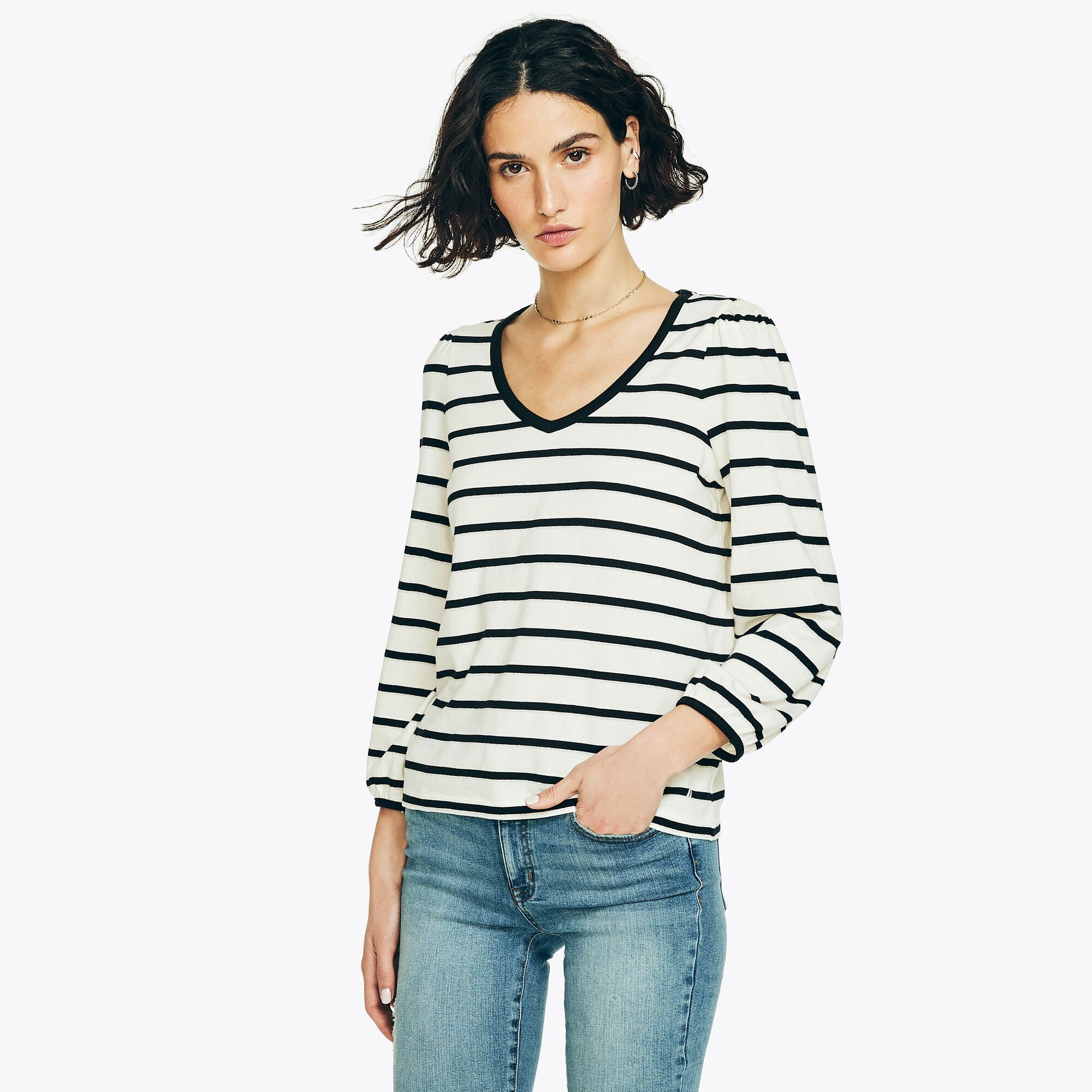 TOP M/L T/PUNTO DE DAMA