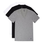 3PK CAMISETA INTERIOR CUELLO V 39I603100310204SML S / MULTICOLOR