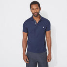 POLO PIQUE SLIM FIT K710064NVSML S / AZUL