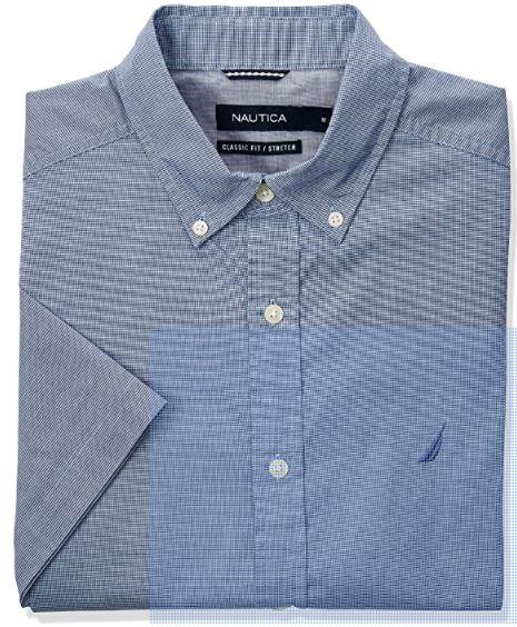 CAMISA MANGA CORTA DE HOMBRE W0114241CM M / AZUL